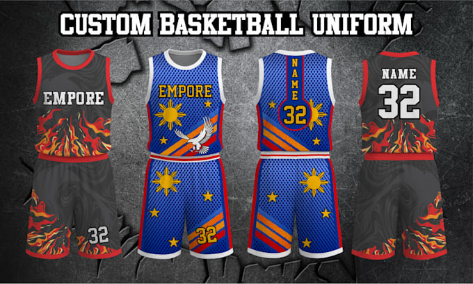 do custom basketball jersey and uniform designs