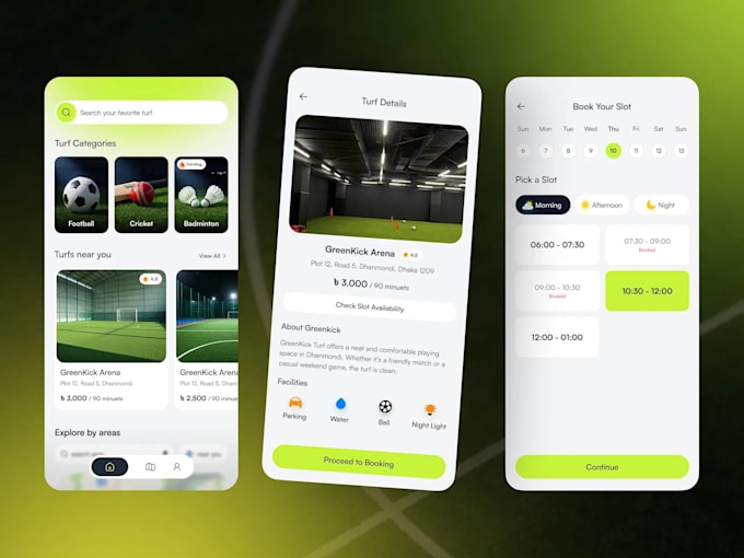 develop a professional flutter app for android and ios