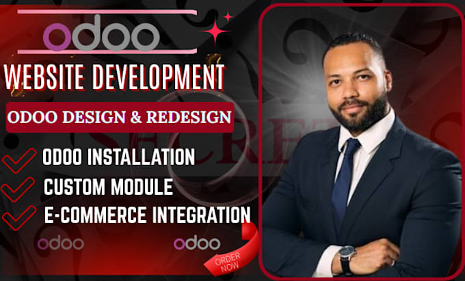 develop odoo website odoo ecommerce website odoo erp odoo module implementation