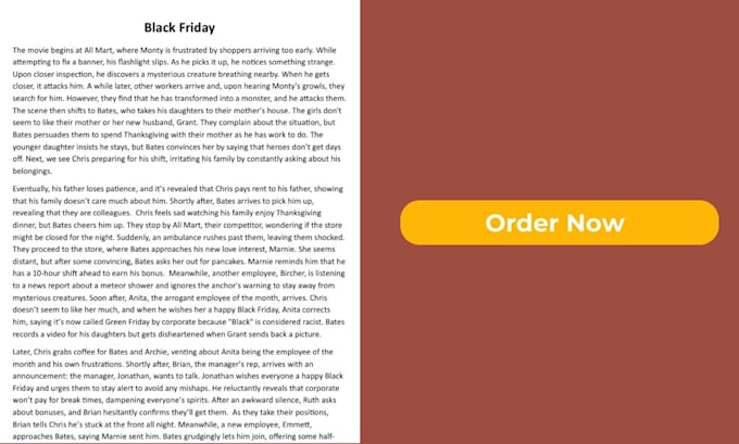 write professional movie recap scripts for you