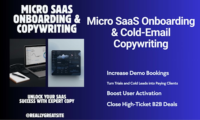 do micro saas onboarding sequences cold email copywriting for high ticket b2b