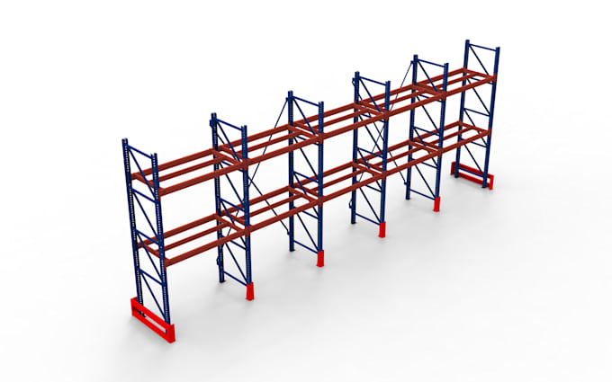 Rotate File Rack 2d Drawing Design industrial shelving and rack systems 2d drawings by Serdarkazak ...