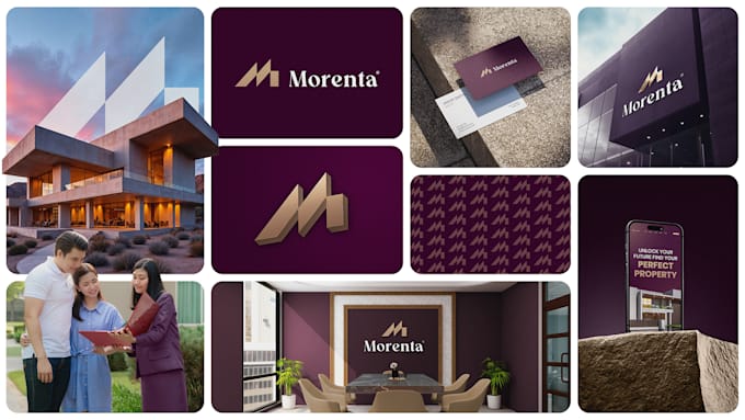 design a custom professional business logo with brand guide