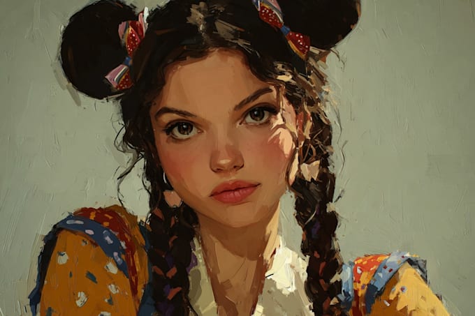 illustrate your pet in adorable disney style