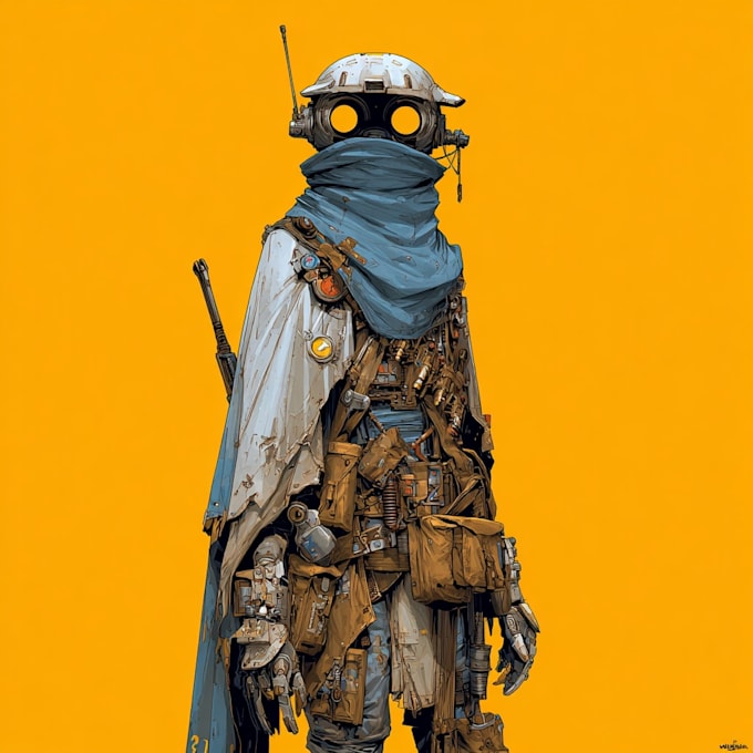 make your star wars sci fi character art