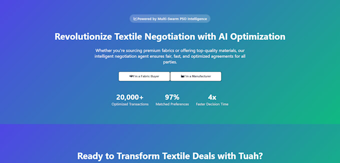 develop a fullstack ai powered web application