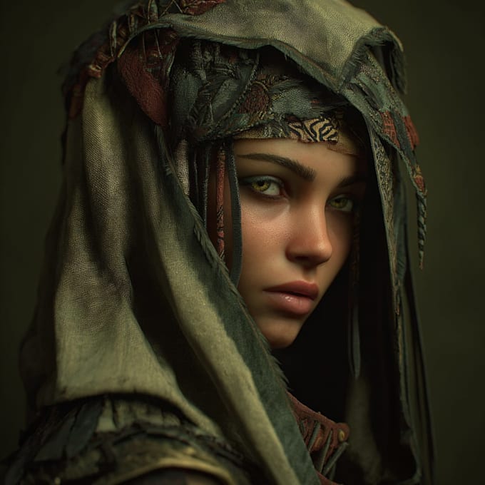 fantasy horror and fantasy horror character