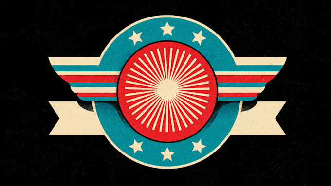 design a retro vintage logo