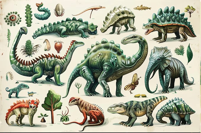 draw scientific animals, plants or encyclopedia
