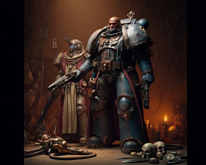 drawing your warhammer 40k