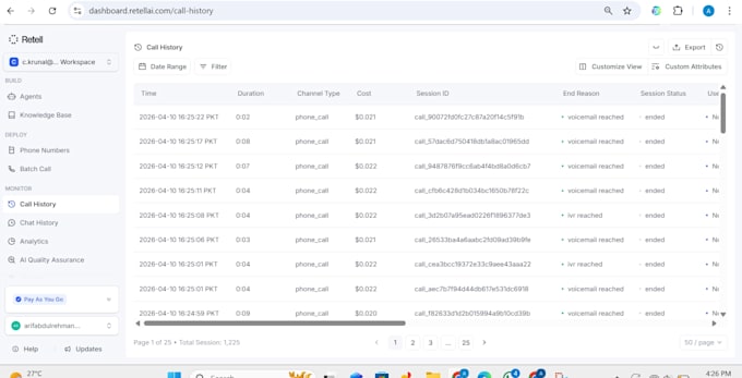 build ai calling agent, ai receptionist, ai sales agent with vapi ai , retell ai