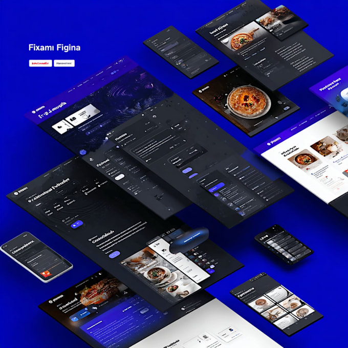 design a UI UX design, mobile app using figma UI UX designer
