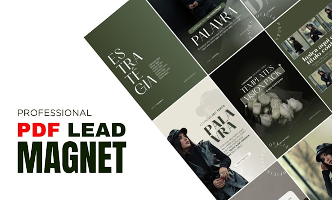 create professional lead magnet design, pdf lead magnet
