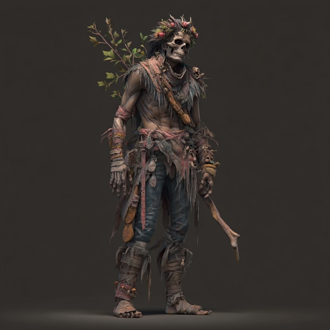 fantasy horror and fantasy horror character