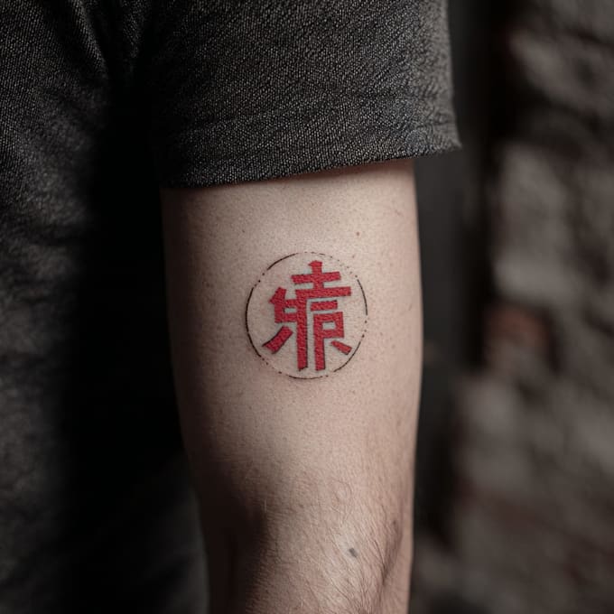 old school tattoo logo design