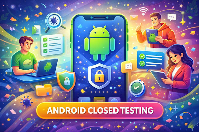 provide 12 tester google play testers android app testing