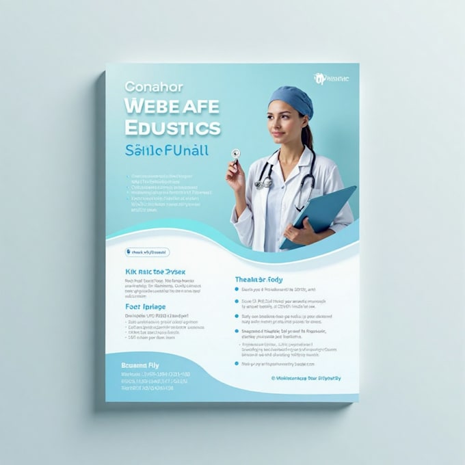 design unique flyer for your business