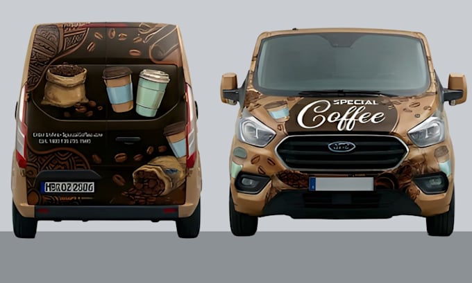 design car wrap design fivem livery graphics van wrap vehicle wrap mockup