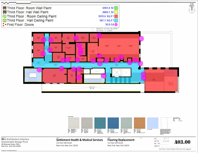 do flooring takeoff and cost estimation for bidder