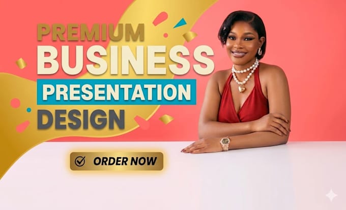 design a professional powerpoint presentation or investor pitch deck