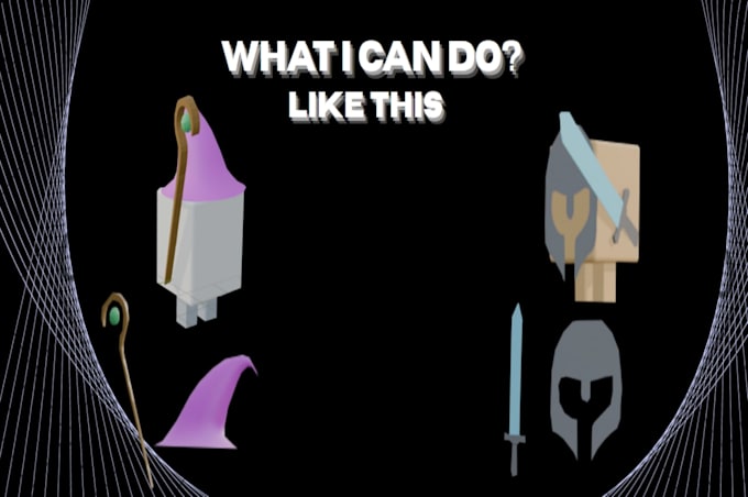 do modelling cube based characters