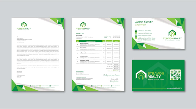 design corporate business stationery brand identity