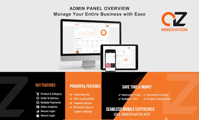 provide a full ecommerce solution with mobile apps