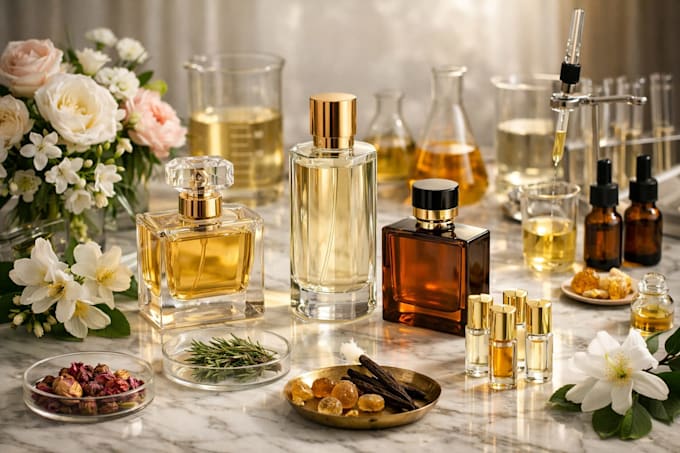 formulation perfume fragrance chemist cologne cosmetics