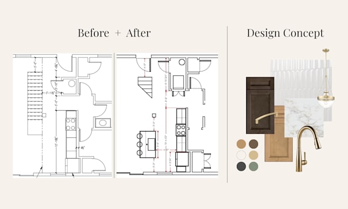 redesign your kitchen or bathroom layout