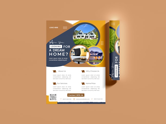 design a modern business flyer or leaflet