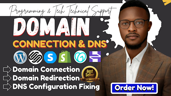 connect domain, fix dns, email, redirect or transfer to godaddy,