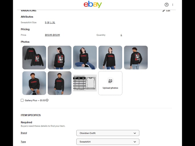 do professional ebay product listing and optimization