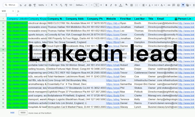 do b2b lead generation, linkedin lead, google maps leads