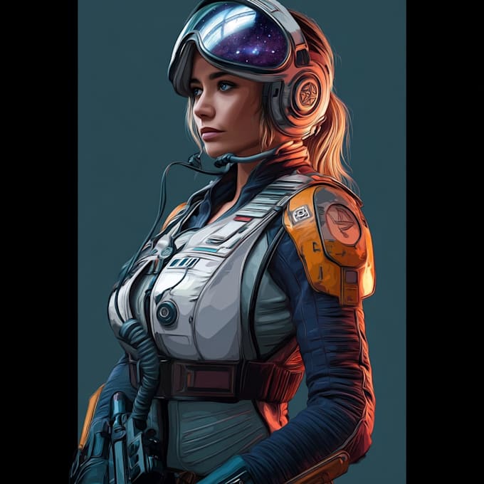 design your sci fi and star wars character