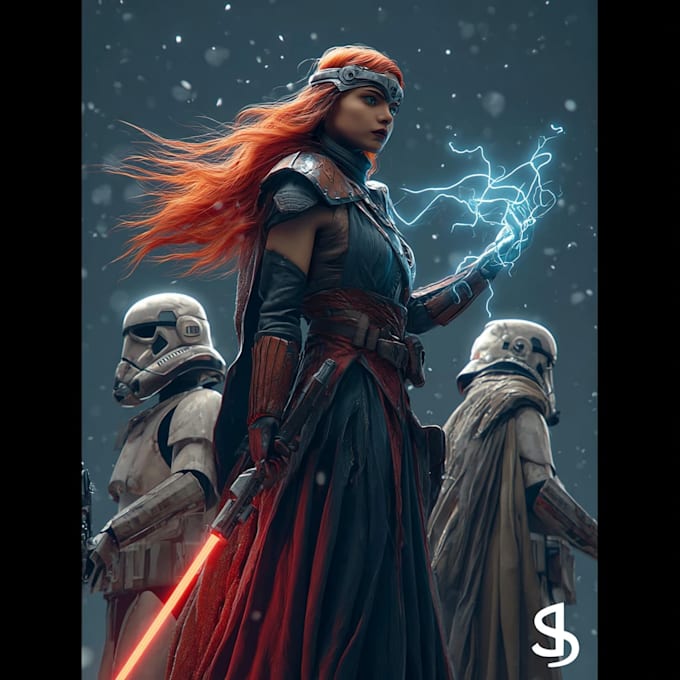 design your sci fi and star wars character