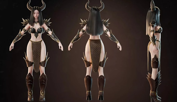 make 3d stylized human character,modular game,blendshapes,vr nsfw avatar,ue5 mod