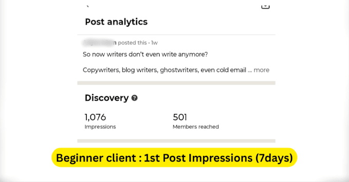 be your linkedin ghostwriter and content strategist