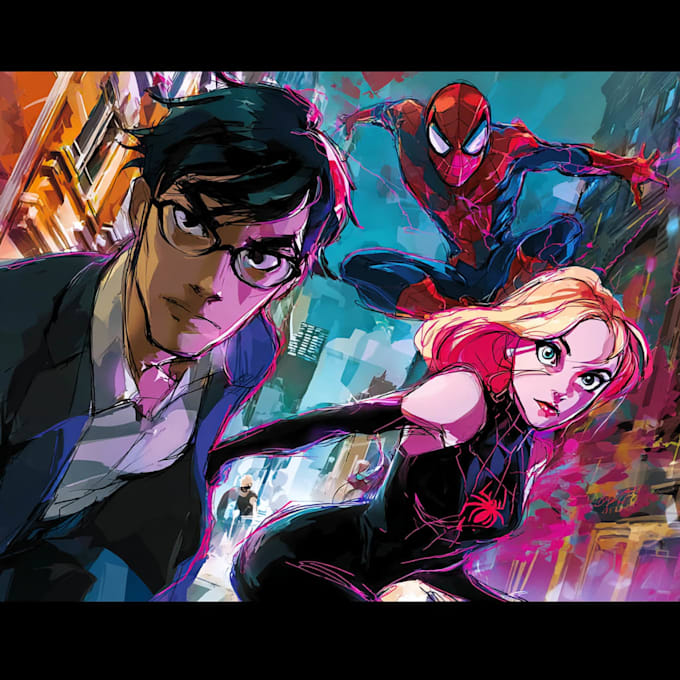 draw comic book illustration with comic illustrator