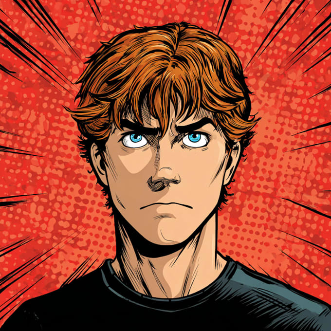 draw comic book illustration with comic book illustrator