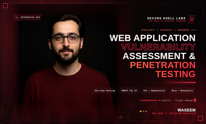 perform vulnerability assessment and penetration testing
