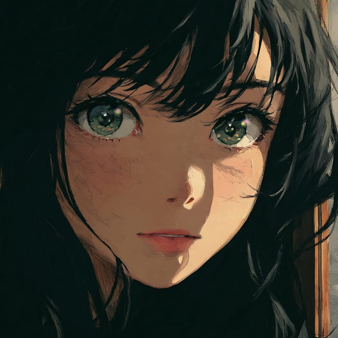 make anime portrait illustration
