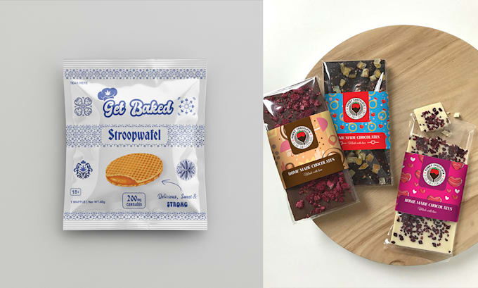 design food and beverage packaging that sells on shelf