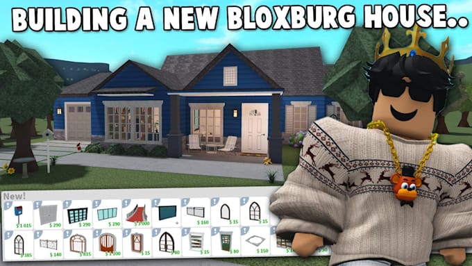 build you a professionally created bloxburg house