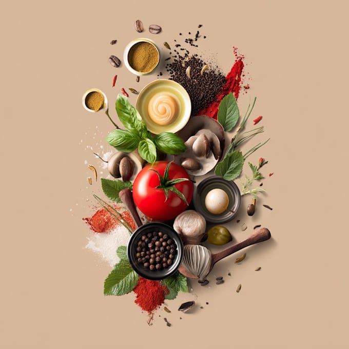 design food flyer poster and banner