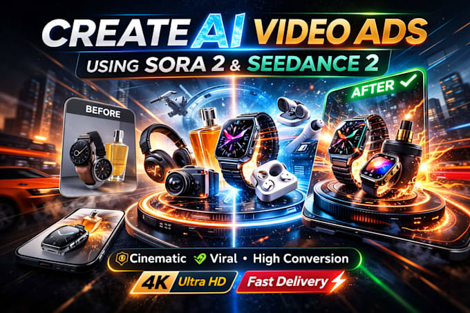 create ai video ads for your brand using sora 2, seedance 2