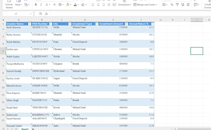 clean, format, data entry, pdf to excel, analysis excel data