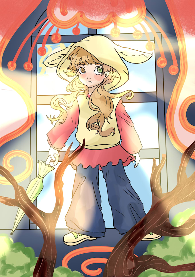 draw whimsical childrens book illustrations