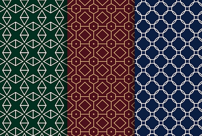 design seamless luxury monogram pattern for textile and packaging