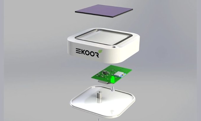 design custom product casing electronic enclosure pcb case 3d printing enclosure