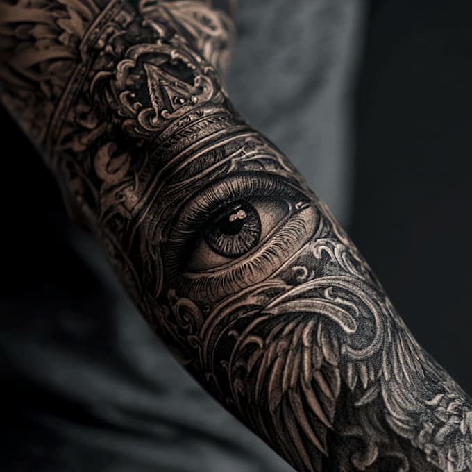 design professional creative tattoo design